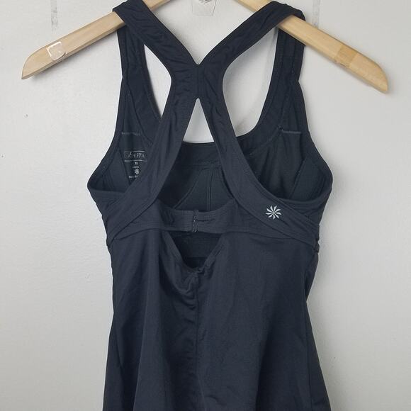 Athleta Womens Black Active Tank Size Xsmall - Picture 6 of 8